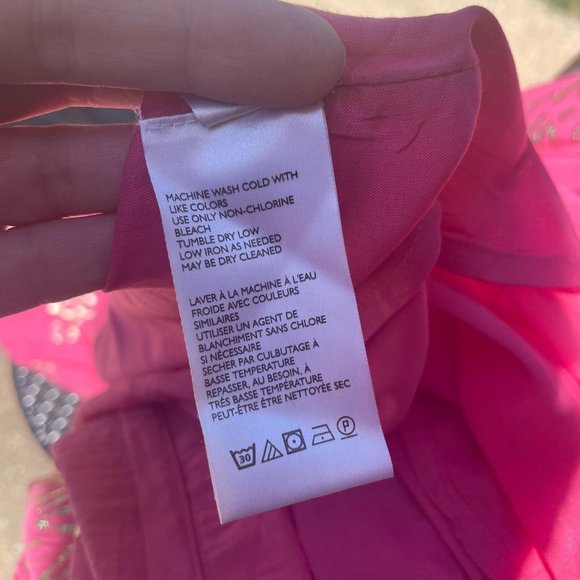 Free People Baja Babe Midi Dress in Hot Pink Sz M - Picture 11 of 13